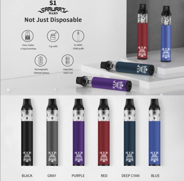 將軍S1 一次性 拋棄式 菸蛋 注油 空倉